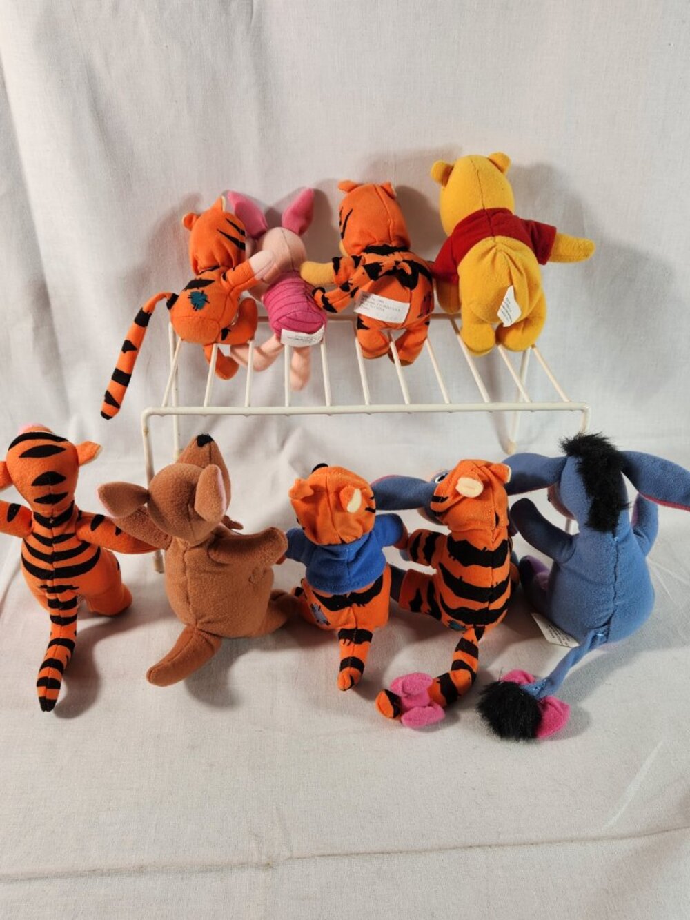 Disney Winnie the Pooh Tigger Hoodie Costume Mixed LOT 9 Pc Mattell Excellent - Picture 9 of 11